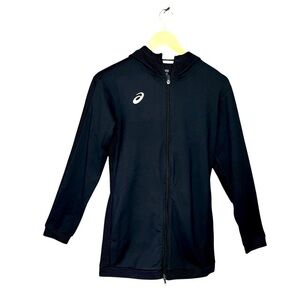 NEW ASICS Performance Jersey Womens sze S | Black Jersey Hoodie